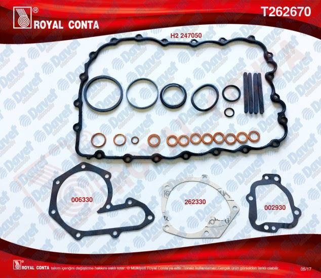 ROYAL T262670 Alt Takim Conta Renault Kango 1.9 F8q Megane I Trafic Scenic Laguna I Ii 1.9 F9q